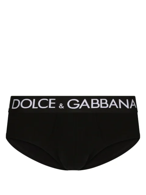 Dolce & Gabbana pack de dos piezas de ropa interior con logo estampado