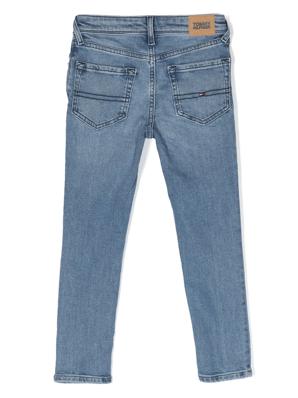 Tommy Hilfiger Junior Skinny jeans - Blauw
