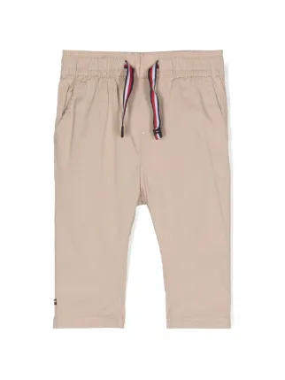 Tommy Hilfiger Junior straight leg Cotton Chino Trousers Farfetch
