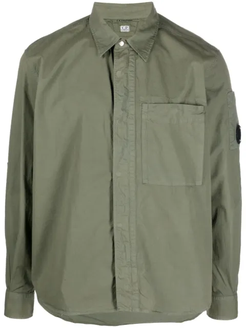C.P. Company Lens detail cotton shirt