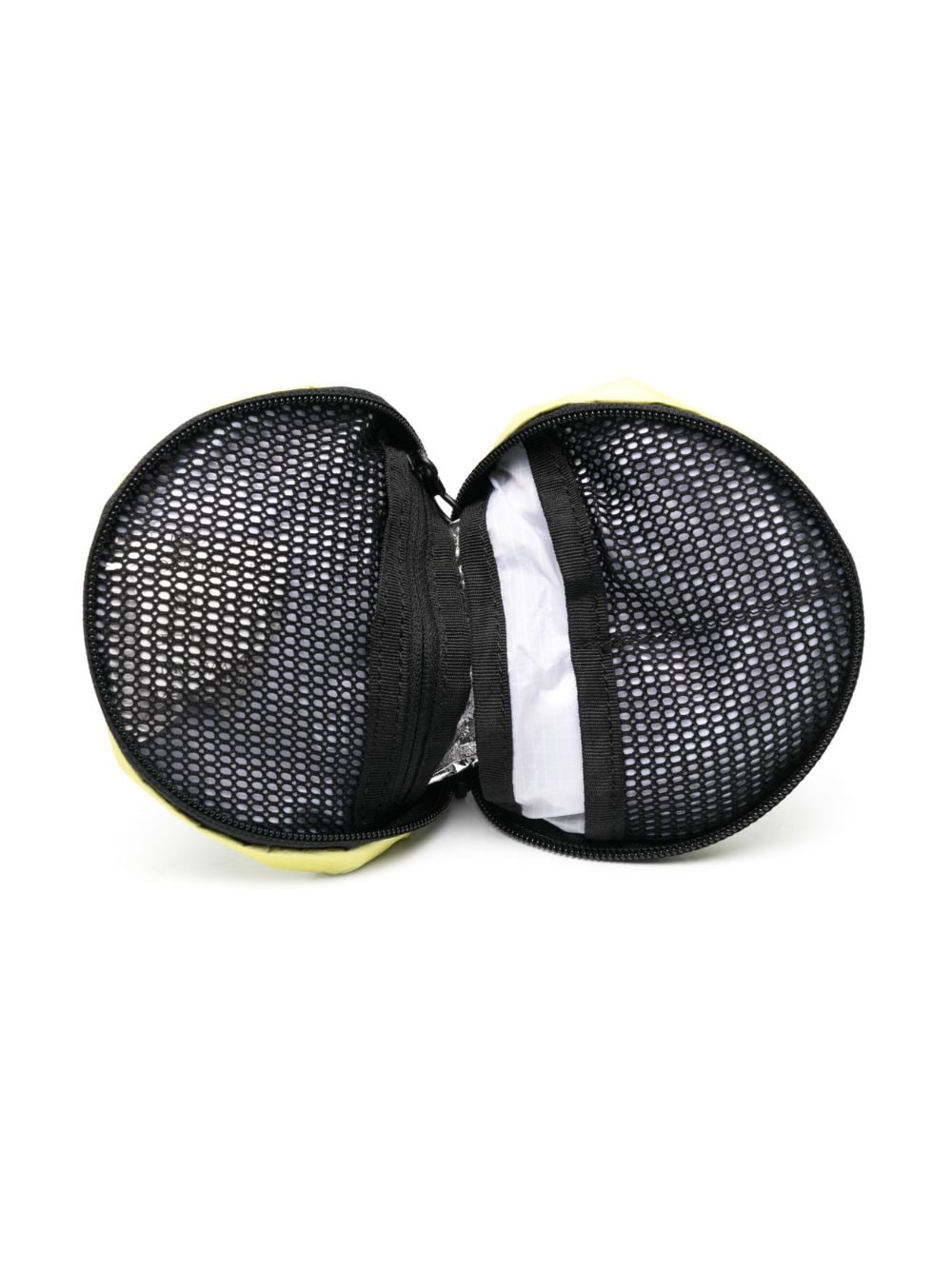 Shop Côte And Ciel Aóos Xs Round Pouch In Yellow