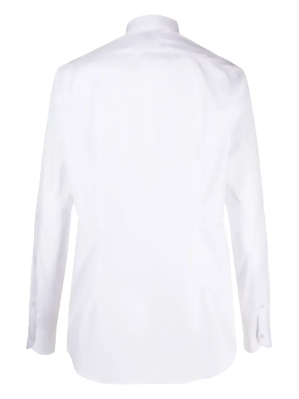 Xacus spread-collar Cotton Shirt | White | FARFETCH CA