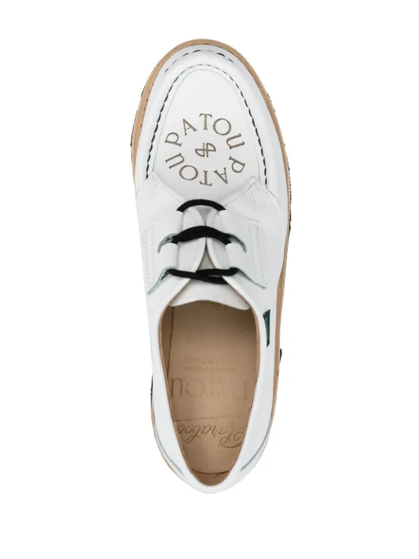 PATOU パトゥ Paraboot レザー レースアップシューズ Patou | PATOU x Paraboot レザー製レースアップ