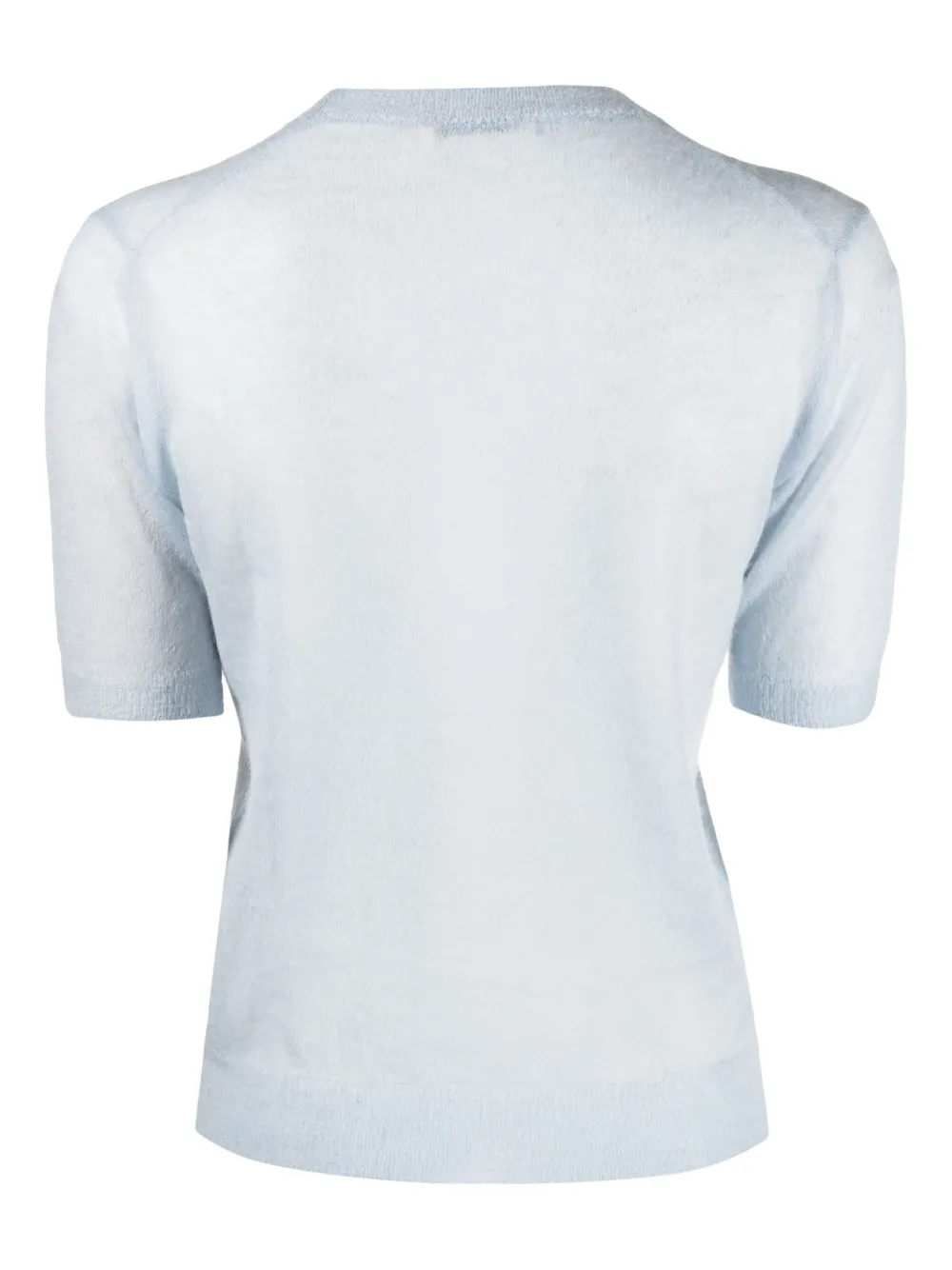 Auralee Cropped top - Blauw