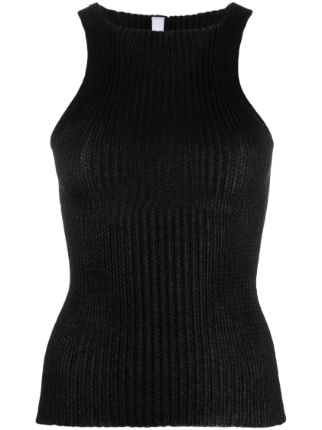 A. ROEGE HOVE Emma high-neck Ribbed Tank Top - Farfetch