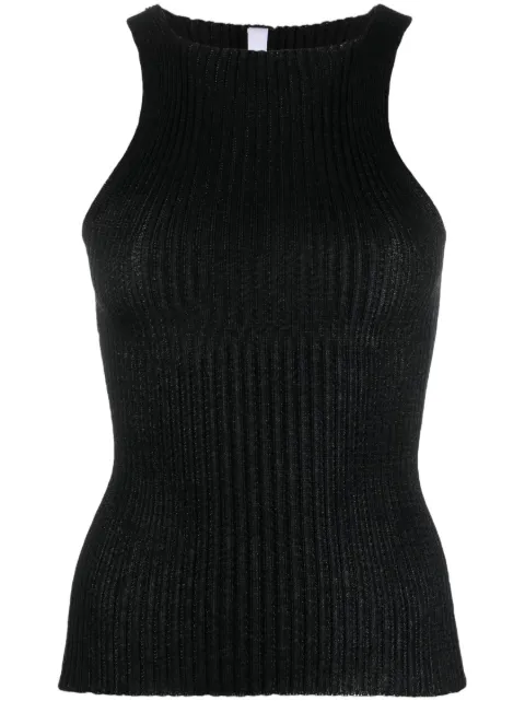 A. ROEGE HOVE Emma high-neck ribbed tank top