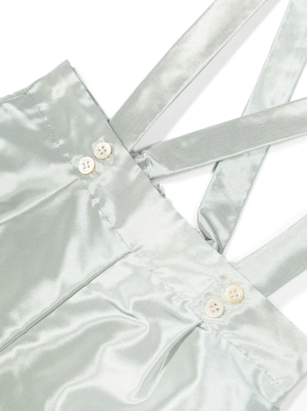 La Stupenderia Cotton Trouser Set In S05 Bianco Blu