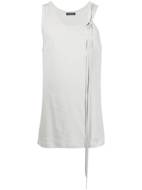 Ann Demeulemeester knotted cotton tank top