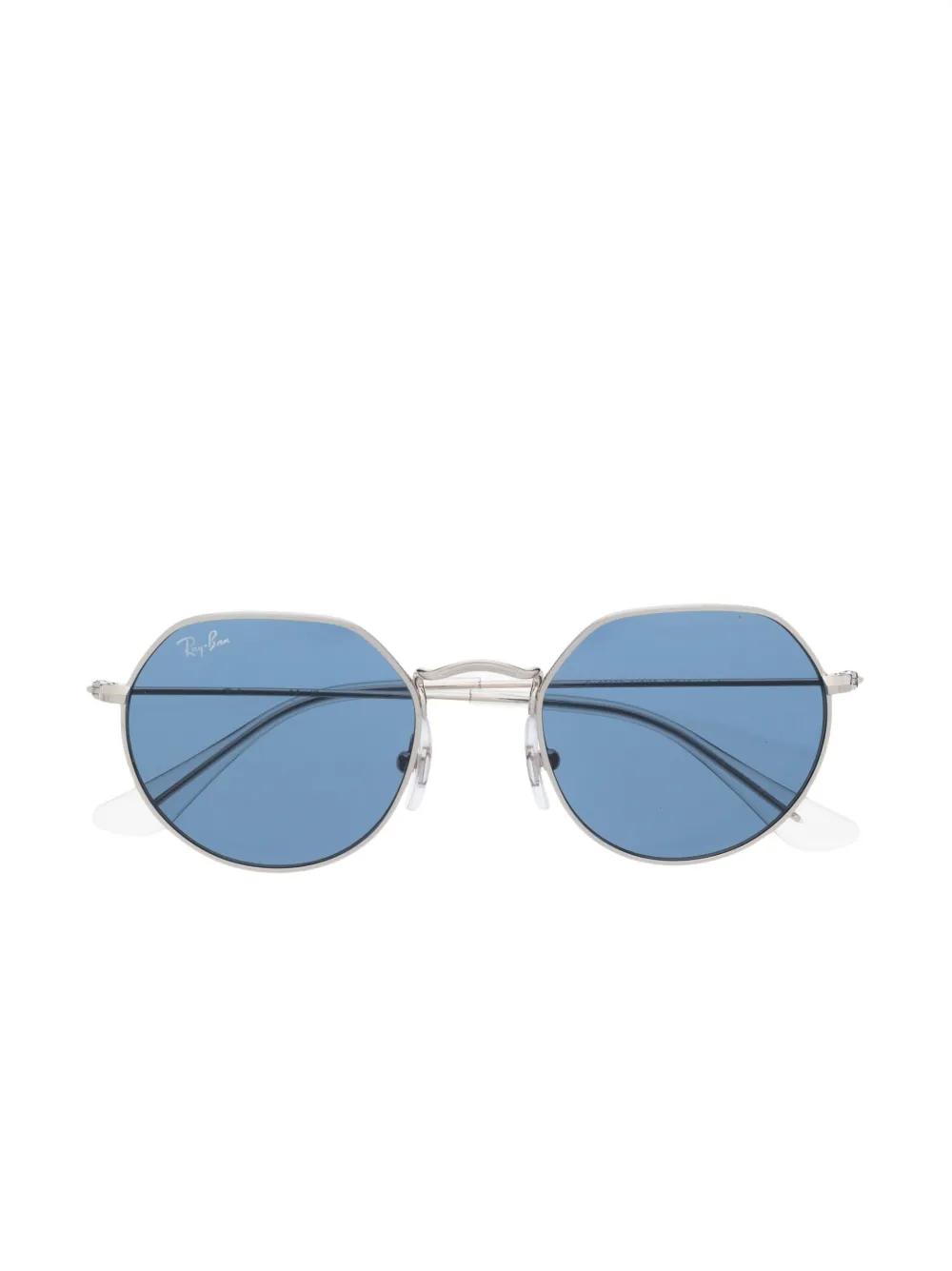 RAY-BAN JUNIOR geometric-frame sunglasses | Grey | Image 1
