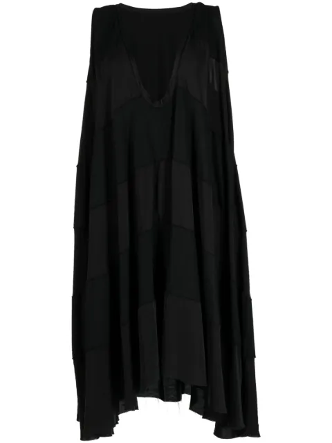 Uma Wang panelled sleeveless cotton dress
