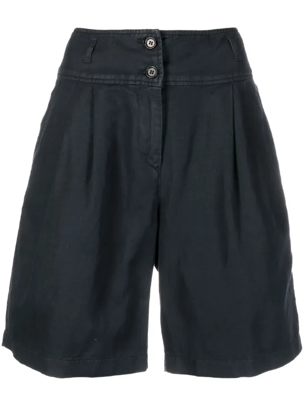 パンツ ASPESI Women Shorts  Burmudas G 0175 P514 10098 231049 BLUE Lightweight denim bermuda shorts – ASPESI