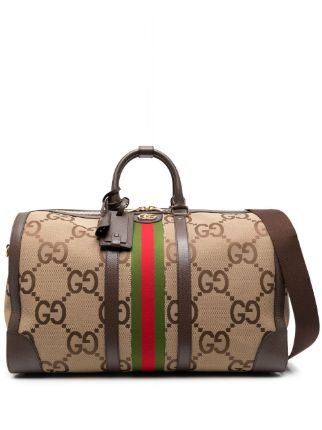 Gucci Jumbo GG 手提旅行袋- Farfetch