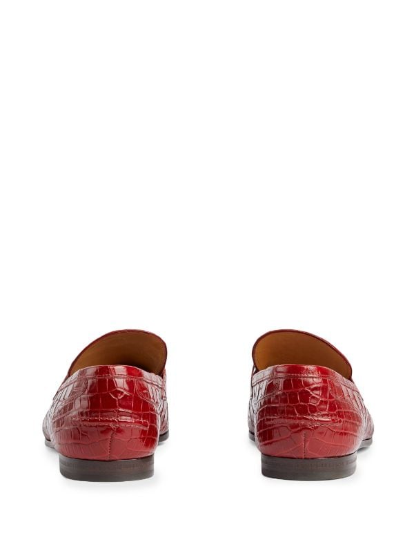 Gucci GG Gucci Jordaan Loafers - Farfetch  Gucci jordaan loafer, How to  wear loafers, Loafers