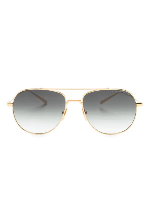 Dita Eyewear logo-print round-frame sunglasses 