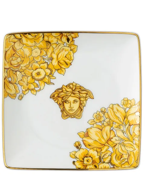Versace Medusa Rhapsody square plate (12cm)