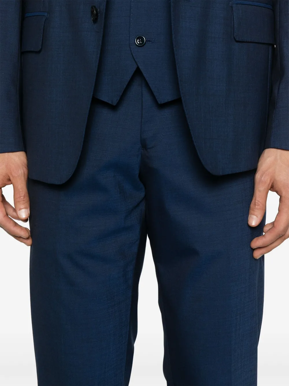Lardini Pak met broche detail Blauw
