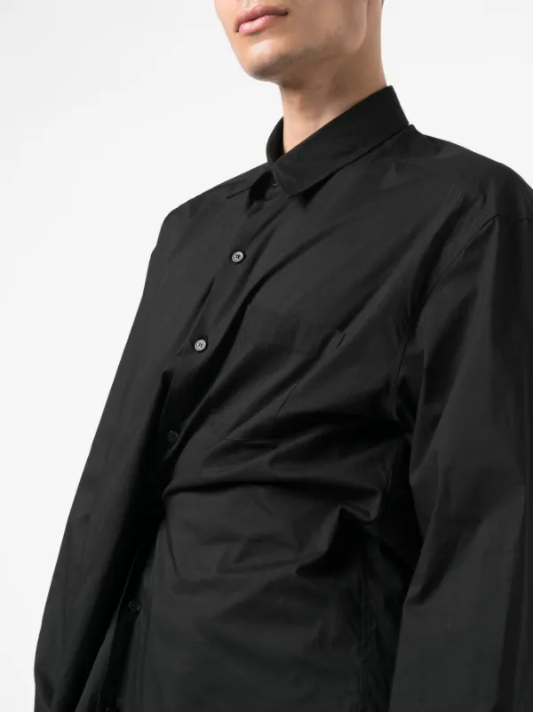 Ann Demeulemeester ロングスリーブ シャツ | ブラック