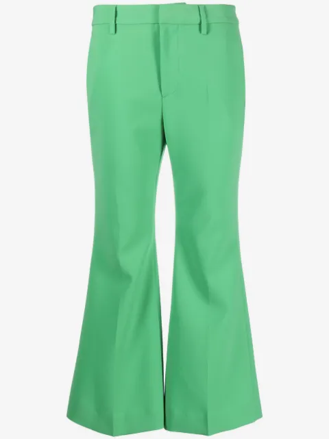 DSQUARED2 pantalones capri con diseño acampanado