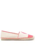 Michael Michael Kors monogram-embroidered espadrilles - Neutrals