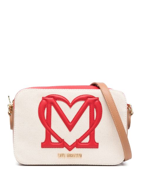 Love Moschino embossed-logo cross-body bag Women