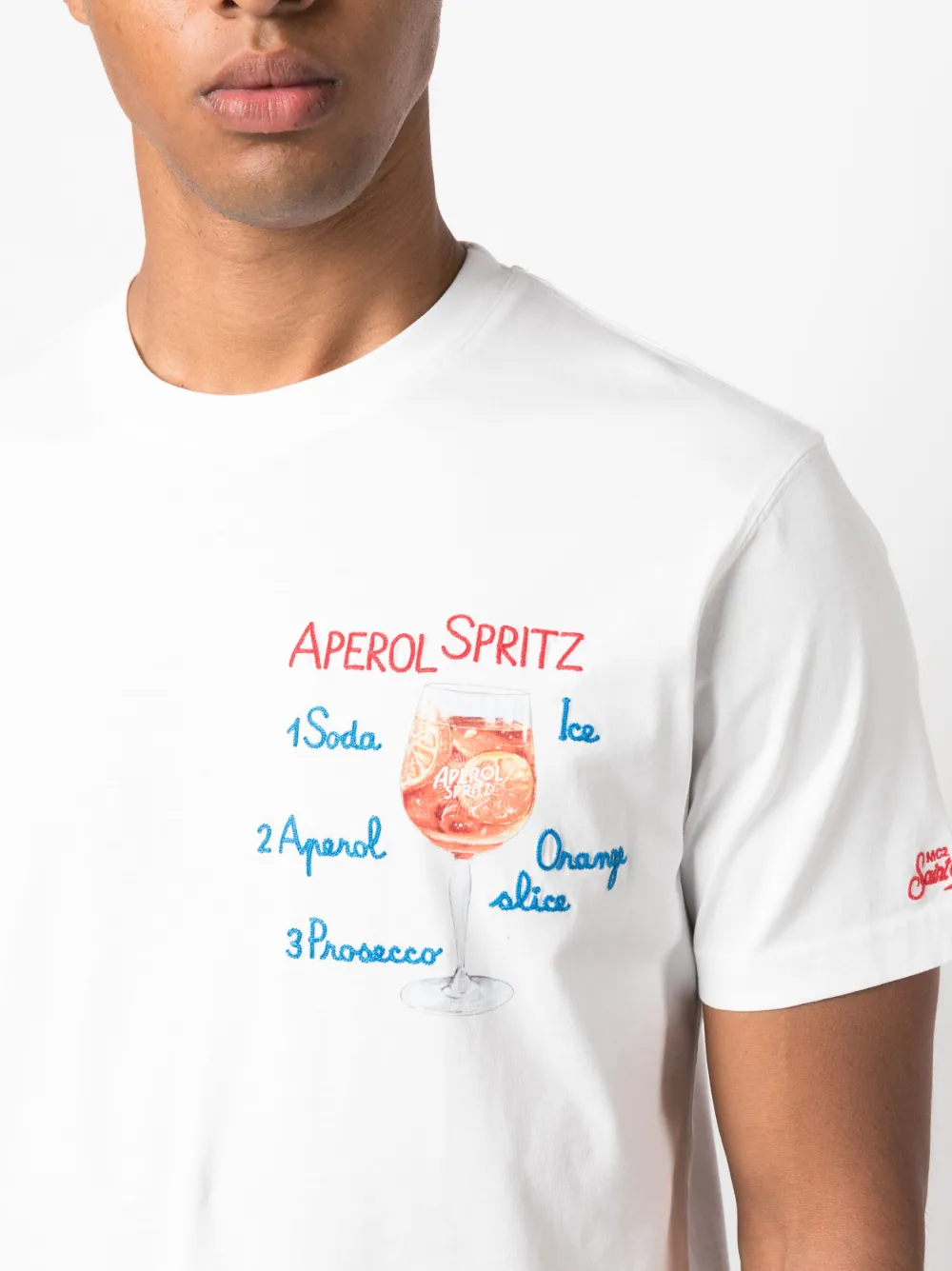 Mc2 Saint Barth Tshirt In White