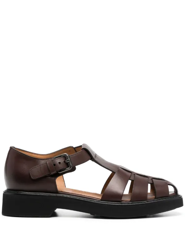 Caged sandals clearance