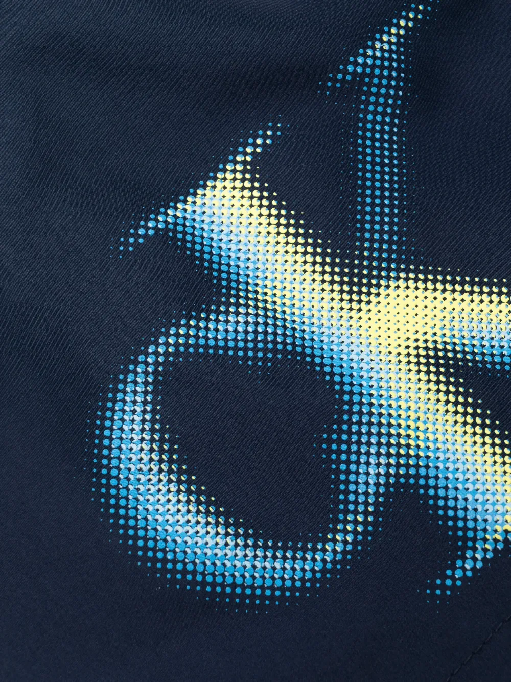 Calvin Klein Logo-print Swim Shorts In Blue