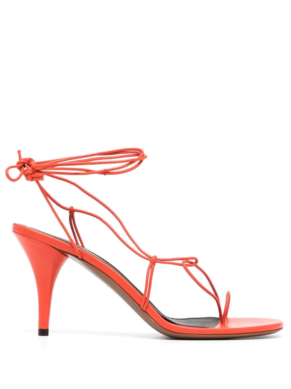 Neous Giena 80mm Strappy Sandals In Orange