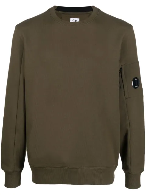 C.P. Company Sweatshirt mit Linsen-Detail