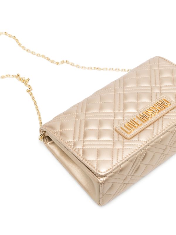 Love moschino discount diamond quilted satchel