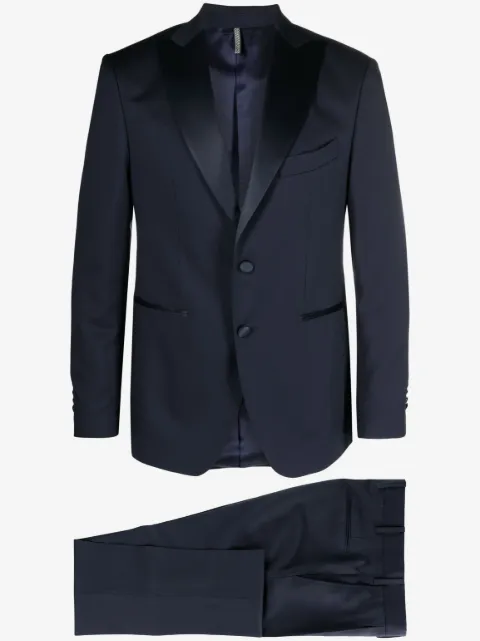 Château Lafleur-Gazin peak-lapel single-breasted blazer