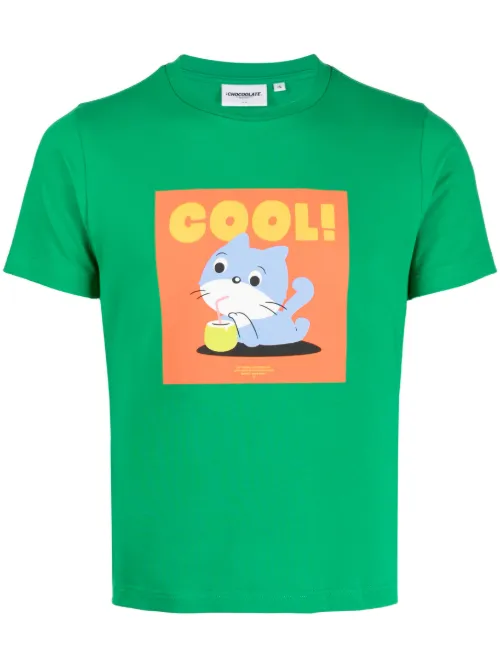 T-shirt à imprimé graphique - CHOCOOLATE - Modalova