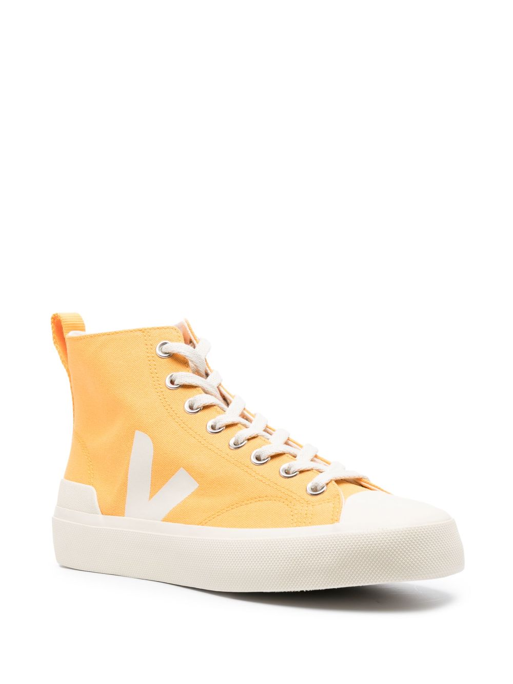 VEJA Sneakers met logopatch - Oranje