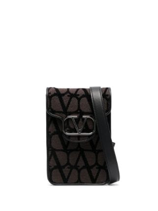 Valentino Garavani VLogo Leather Shoulder Bag - Farfetch