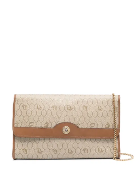 Christian Dior Pre-Owned bolsa de hombro Honeycomb 1980