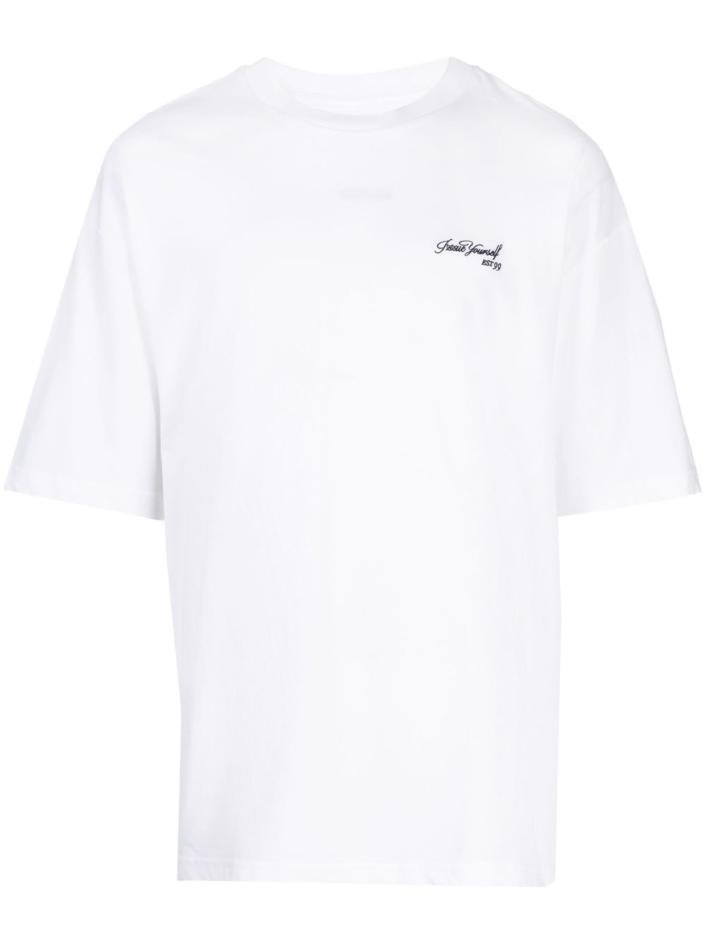 Izzue Graphic-print Cotton T-shirt In White