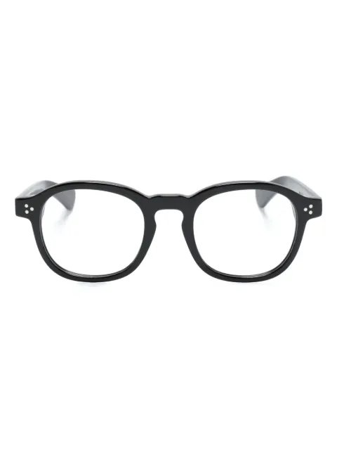 Lesca round-frame optical glasses 