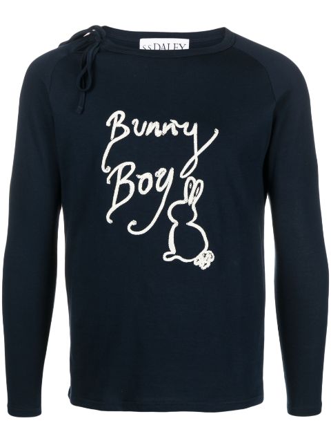 S.S.DALEY Bunny Boy-slogan T-shirt 