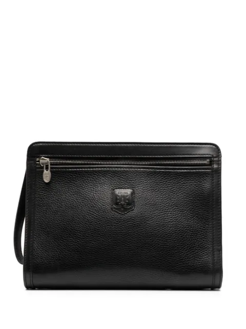 Céline Pre-Owned 1990s pre-owned logo-patch clutch bag