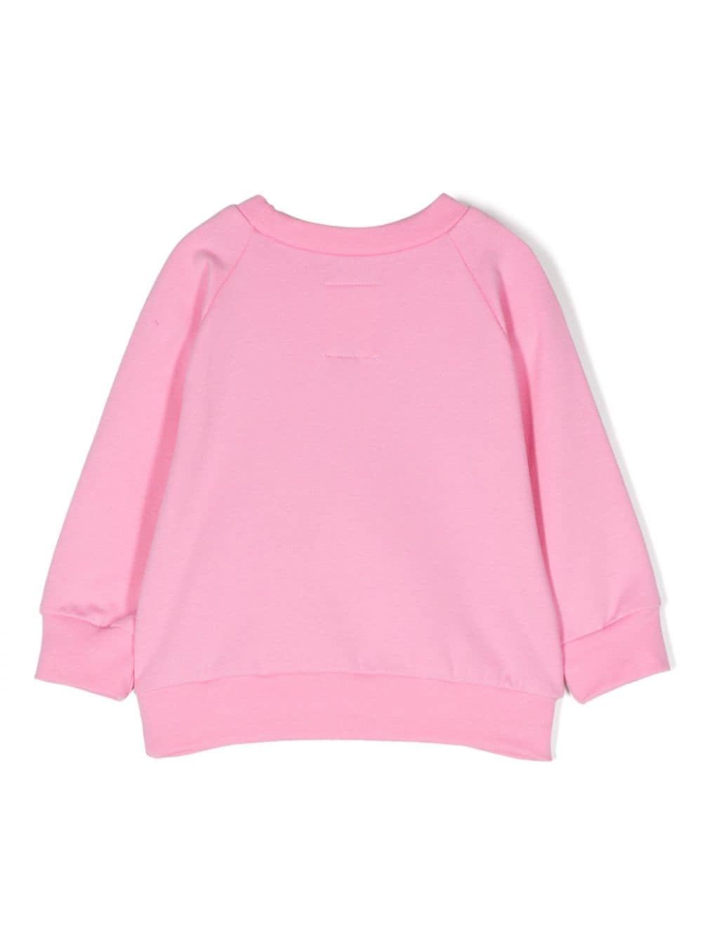 Shop Wauw Capow By Bangbang Peace Out Organic Cotton Sweatshirt In Pink