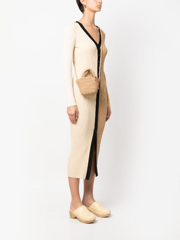 Open-Knit Raffia Tote Bag - Beige - 01 - Massimo Dutti - Women