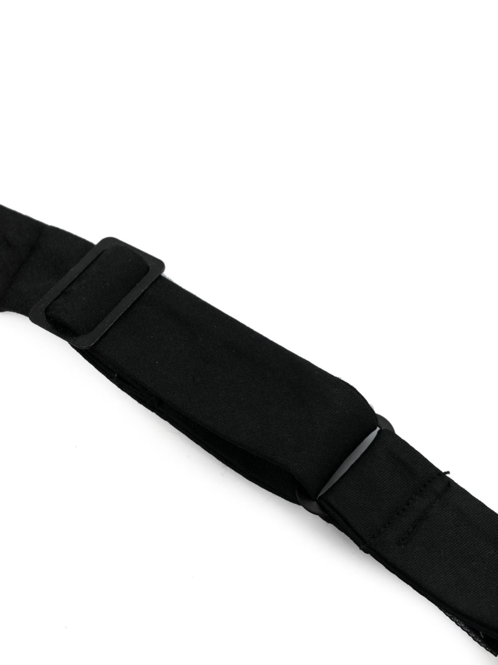 Shop Fursac Adjustable Silk Bow Tie In Black