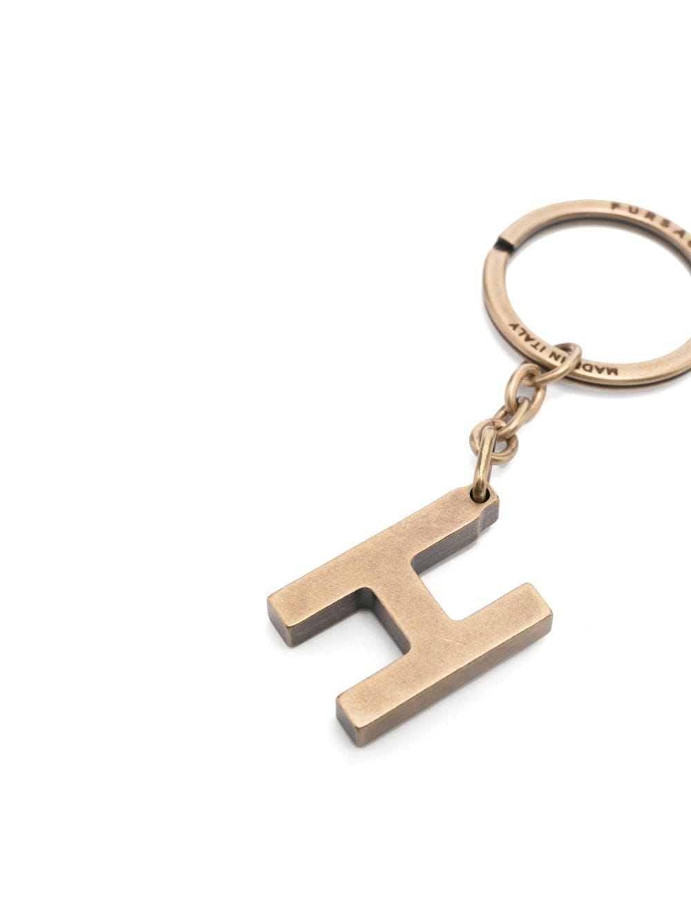 FURSAC H Letter key ring - Goud