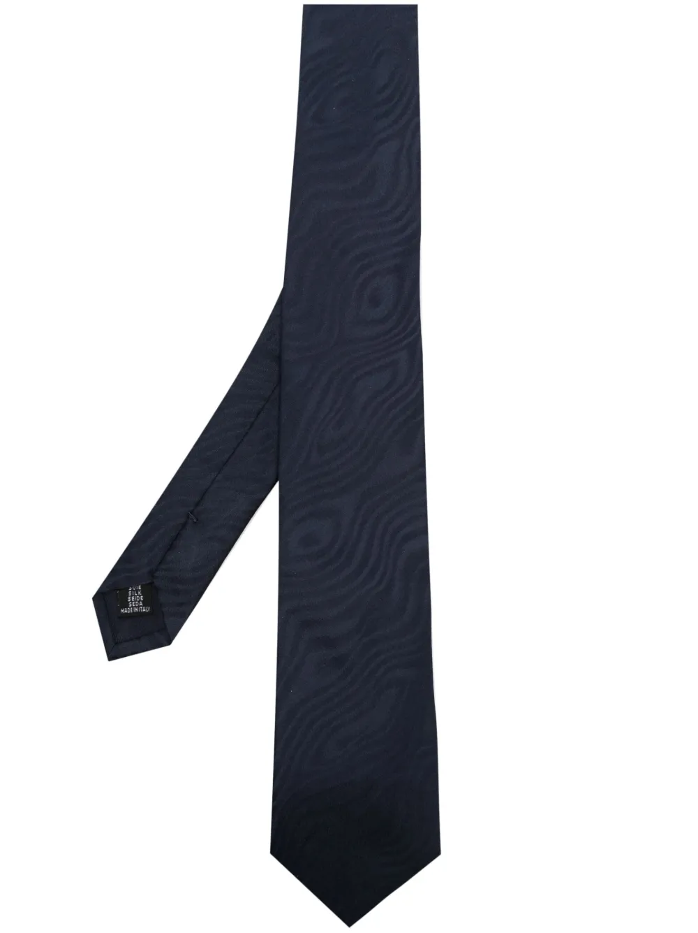 FURSAC jacquard-pattern silk tie | Blue | Image 1