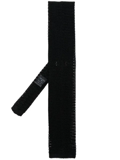 FURSAC square-tip knitted silk tie
