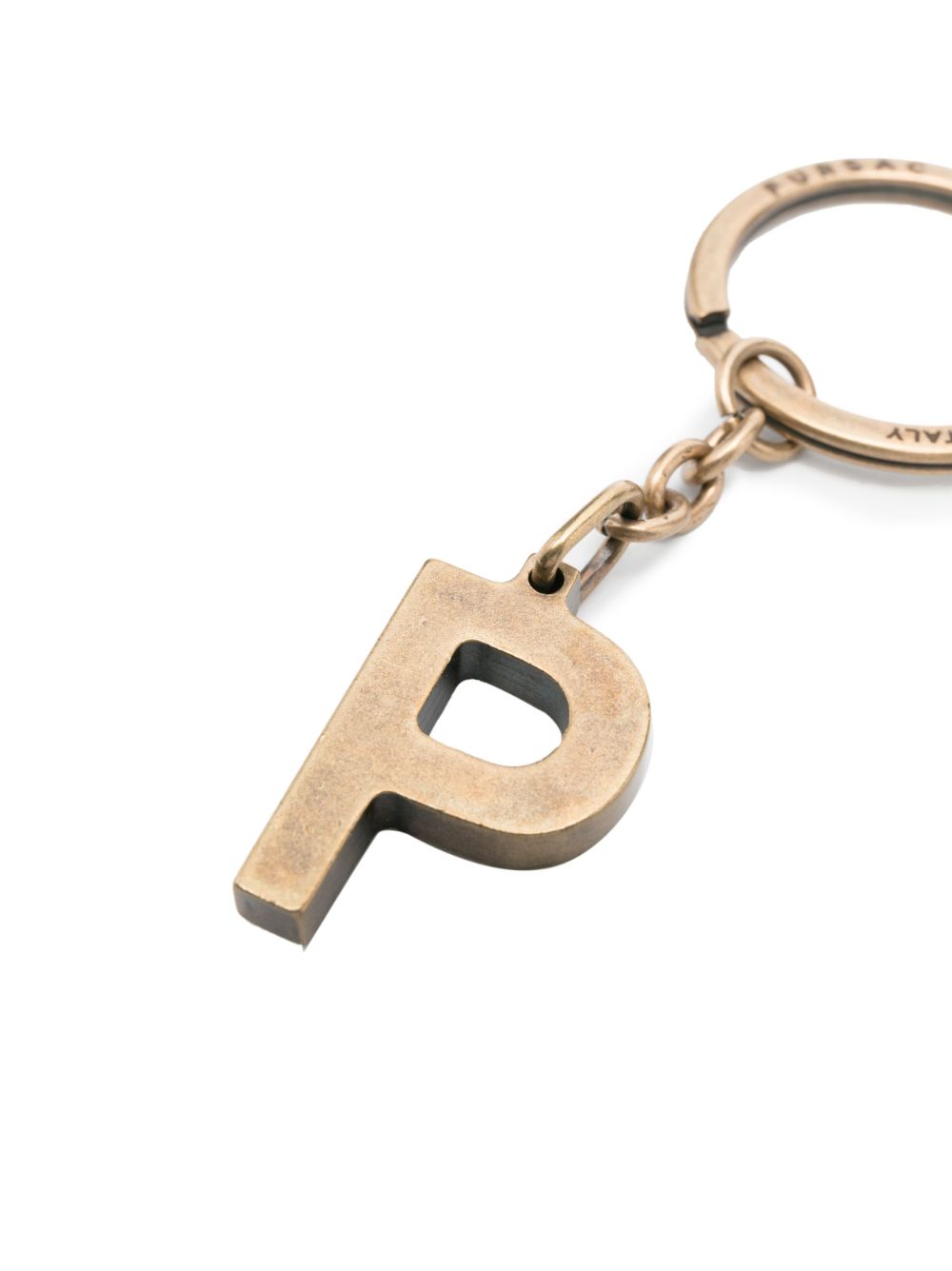 FURSAC P Letter key ring - Goud