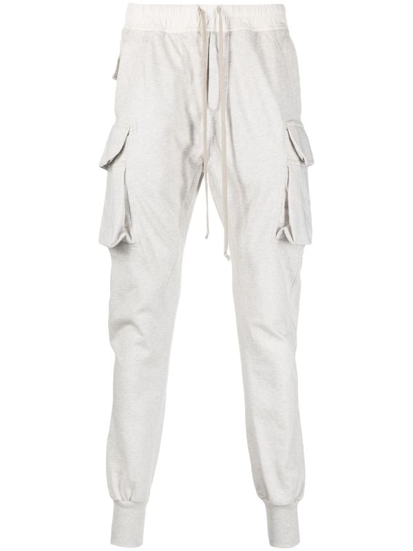 Rick Owens DRKSHDW drawstring-waist Cotton Cargo Trousers - Farfetch