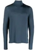 OUR LEGACY Bend high-neck ripstop T-shirt - Blue