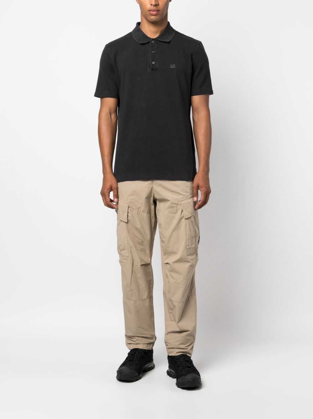 C.P. Company multiple-pocket straight-leg trousers - Beige