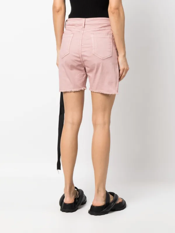安価 ワタナベ raw-cut DRKSHDW Owens Rick Denim FARFETCH | Pink | Shorts パンツ